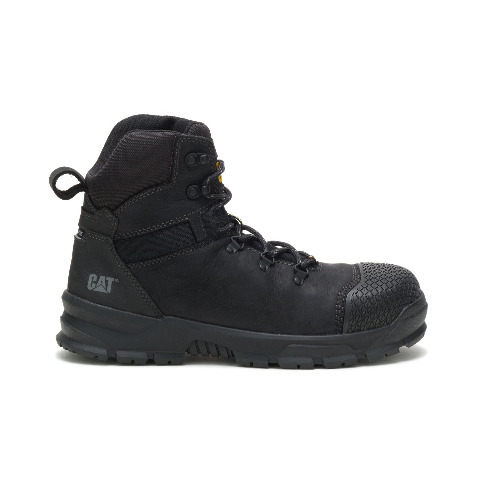 Caterpillar Boots South Africa - Cat Men's Accomplice X Waterproof Steel Toe Work Boots Black ZD5670823